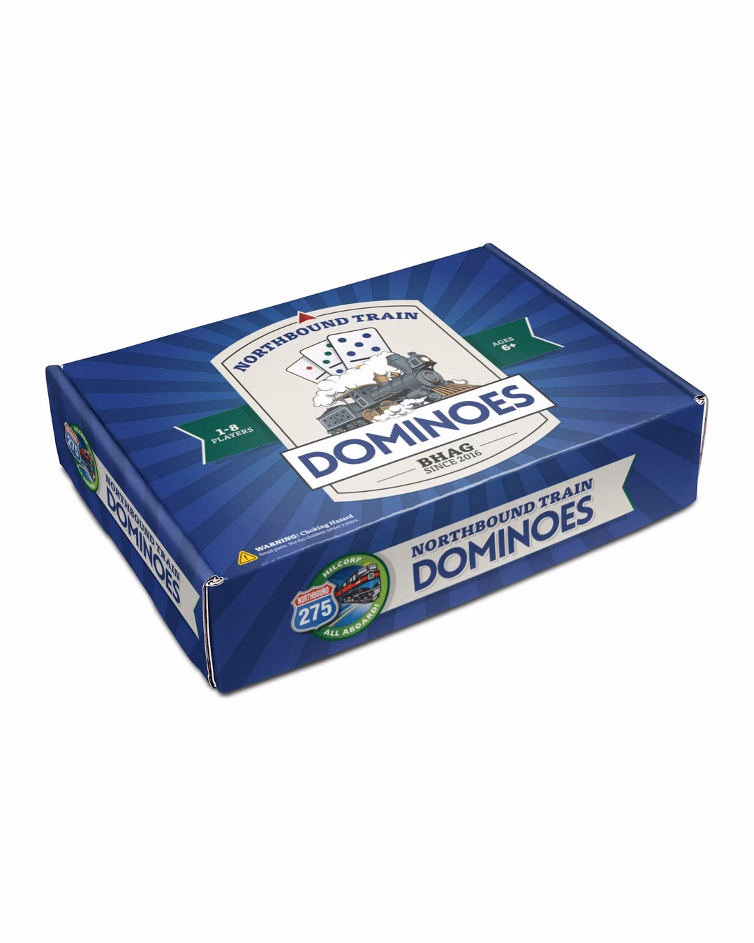 Custom Domino Custom Presentation Box - 8.75" x 6.5" x 2"
