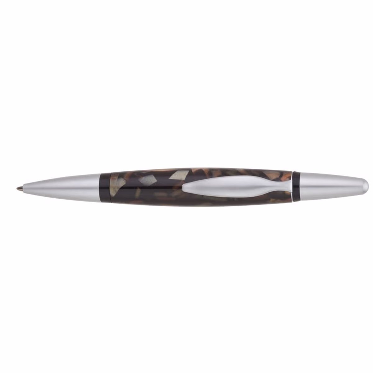 Custom Bettoni Masiano Ballpoint Pen, Red, front view