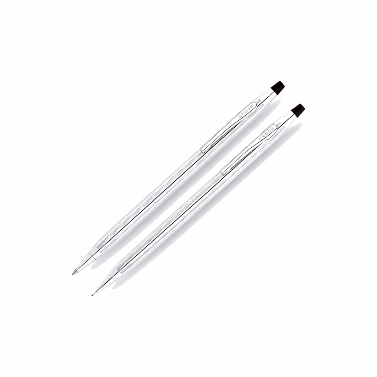 Custom Cross Classic Century Lustrous Chrome Pen and Pencil Set
