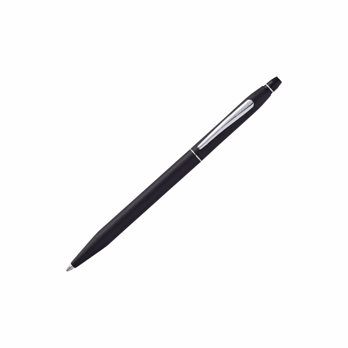Custom Cross Click Ballpoint Pen in Matte Black