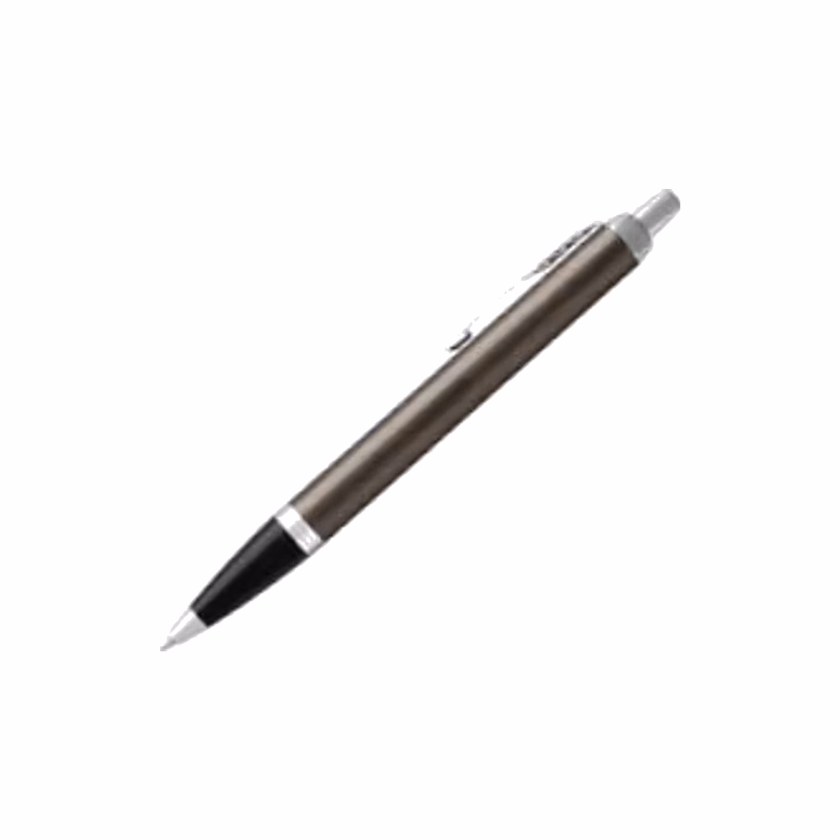 Custom Parker IM Retractable Ballpoint Pen (Dark Espresso CT)