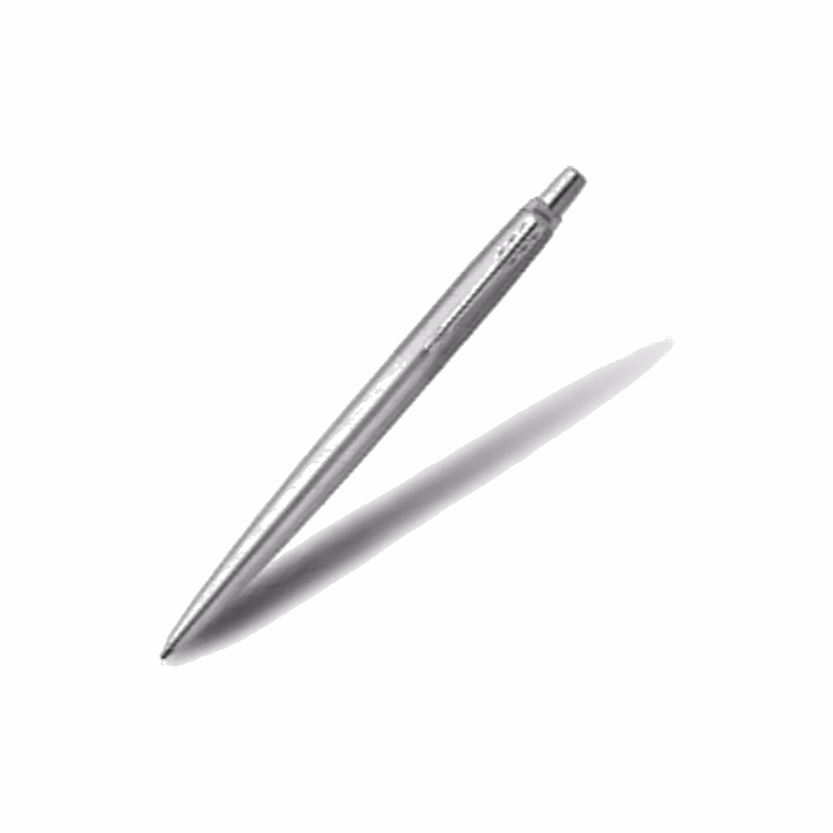Custom Parker Jotter London Retractable Ballpoint Pen ( Stainless Steel Silver CT)