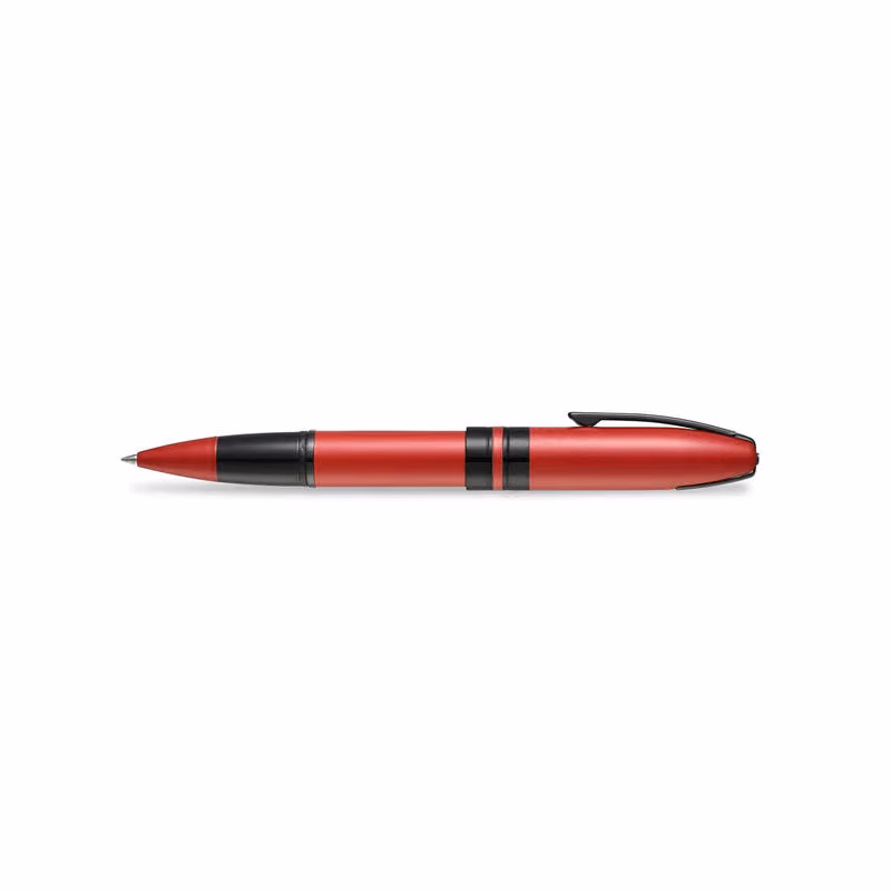 Custom Sheaffer ICON 9111 Metallic Red Rollerball Pen With Gloss Black trim