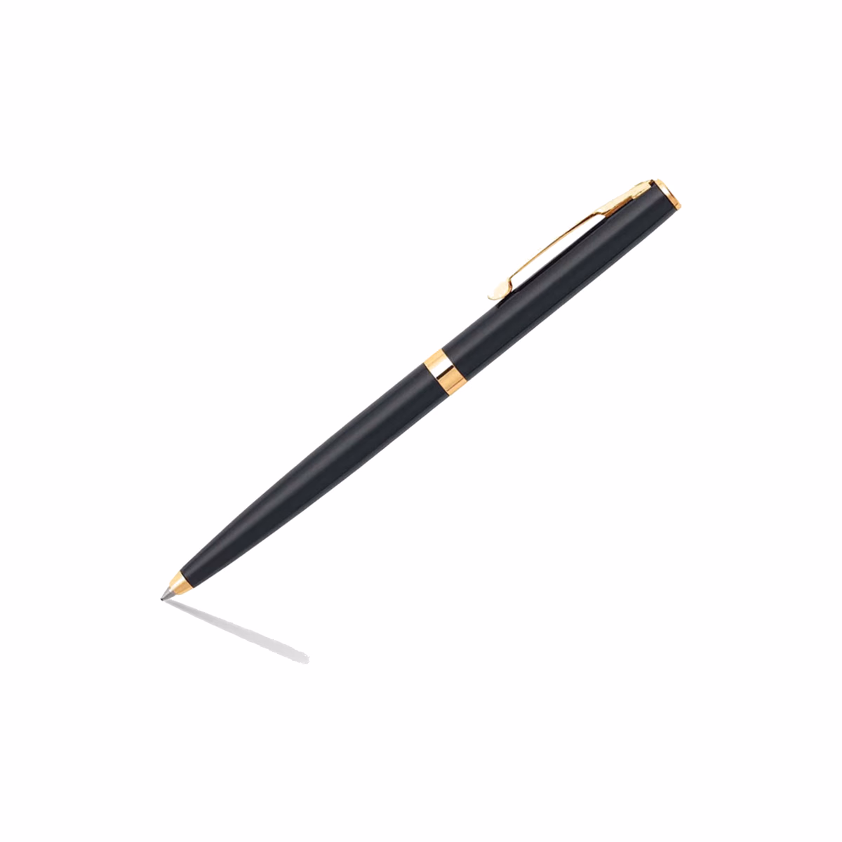 Custom Sheaffer SAGARIS 9471 Gloss Black Ballpoint Pen With Gold Tone Trim