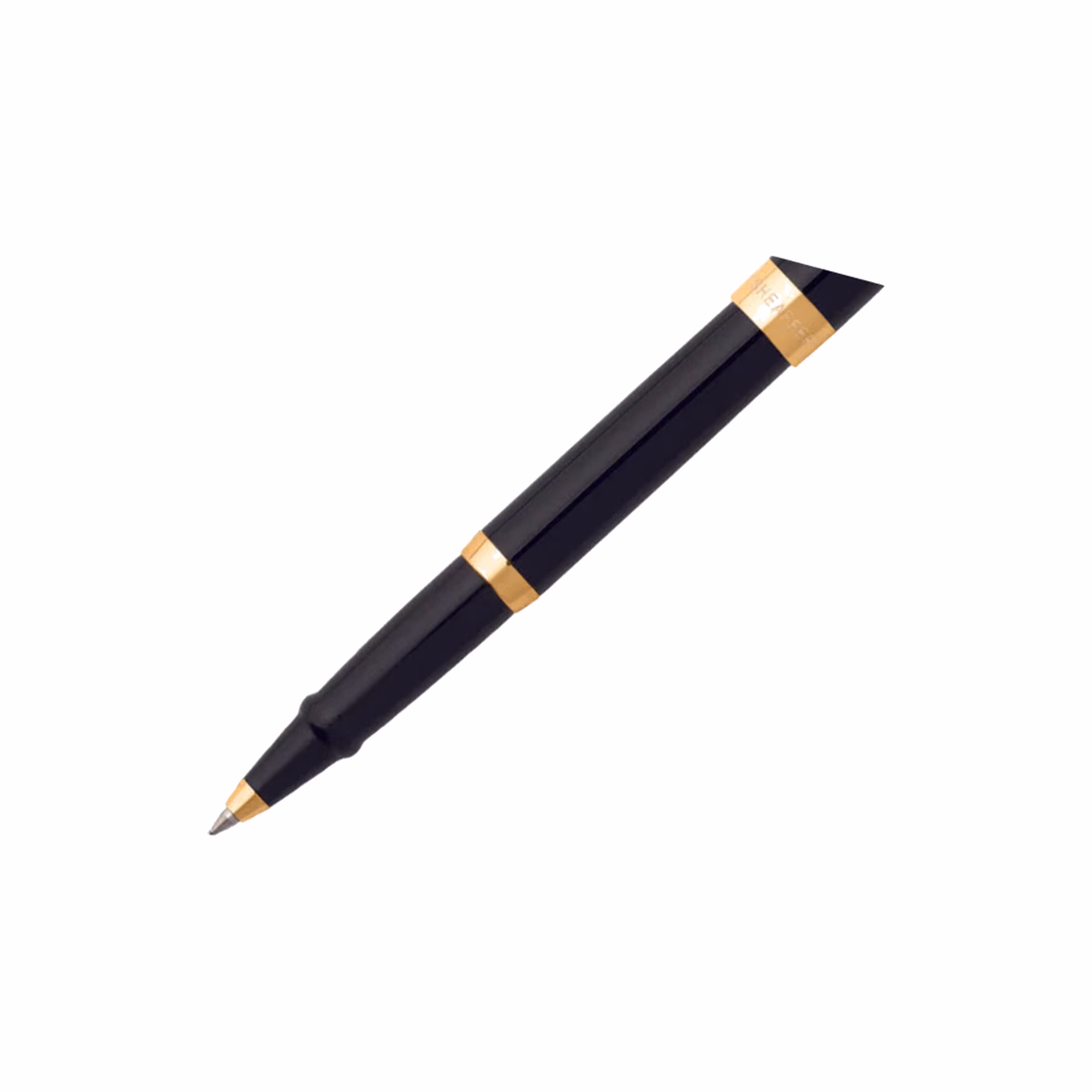 Custom Sheaffer SAGARIS 9471 Gloss Black Rollerball Pen With Gold Tone Trim