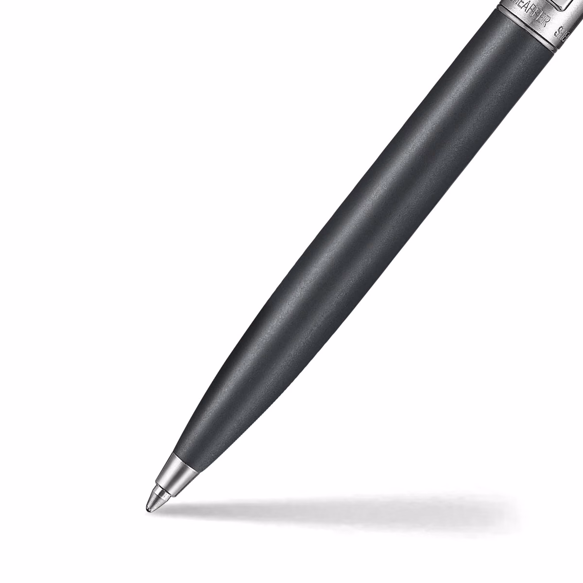 Custom Sheaffer Sentinel Sentinel Metal Matte Black Barrel Brished Chrome Cap Chrome Trims Ballpoint