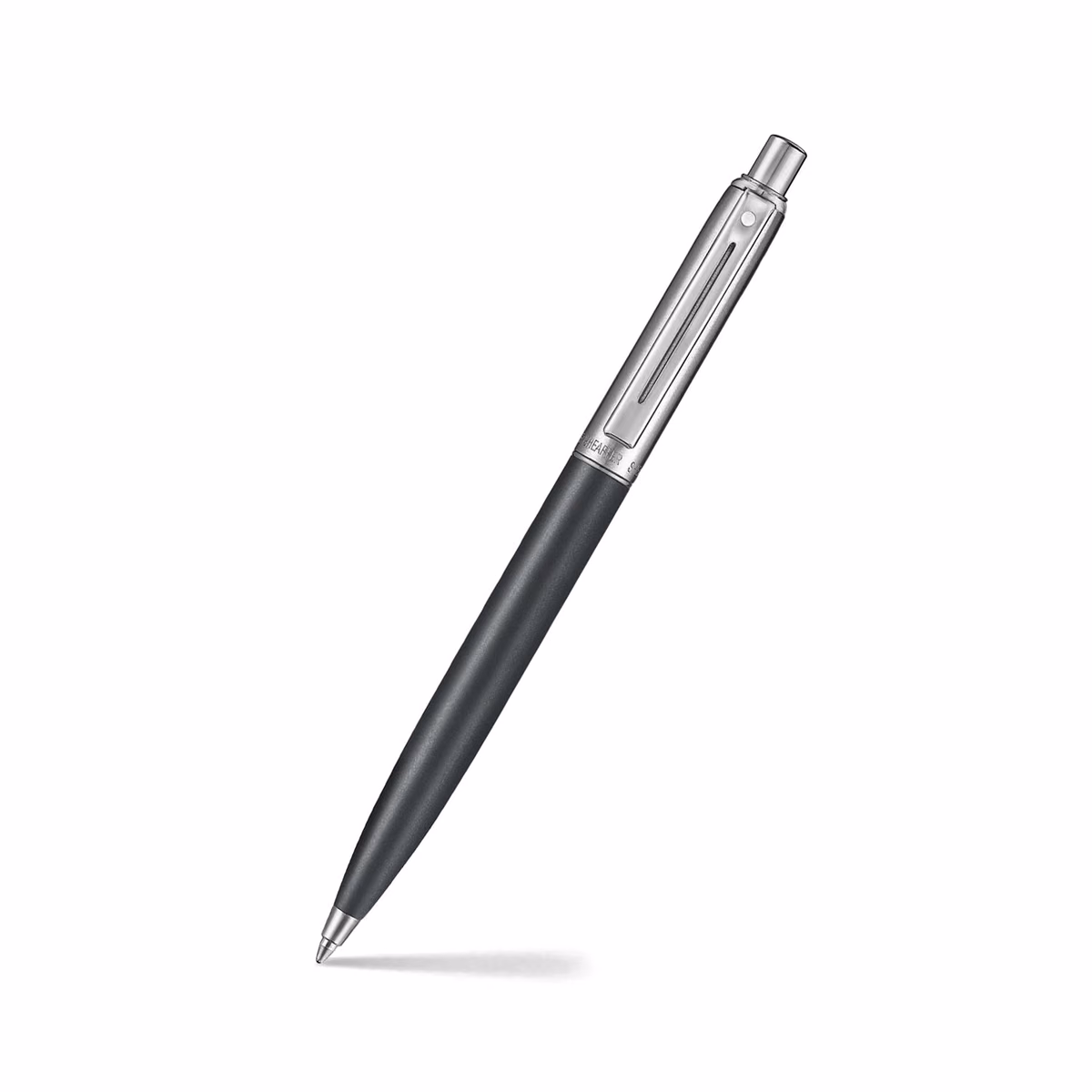 Custom Sheaffer Sentinel Sentinel Metal Matte Black Barrel Brished Chrome Cap Chrome Trims Ballpoint