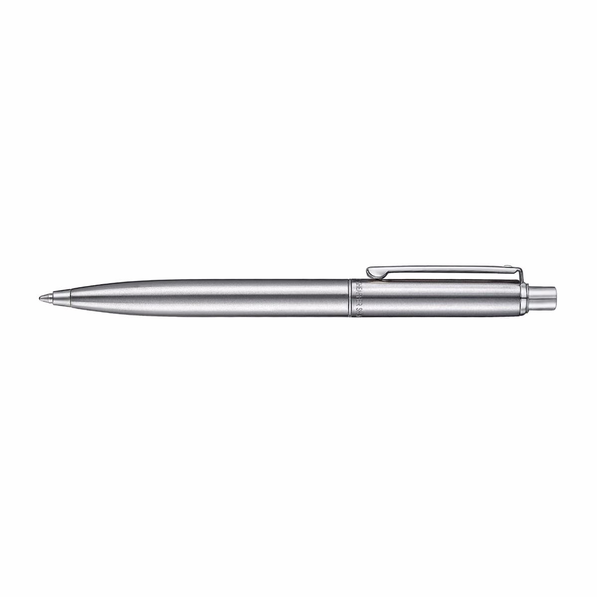 Custom Sheaffer Sentinel Metal 330 Brushed Chrome Ballpoint Pen with Chrome Trims