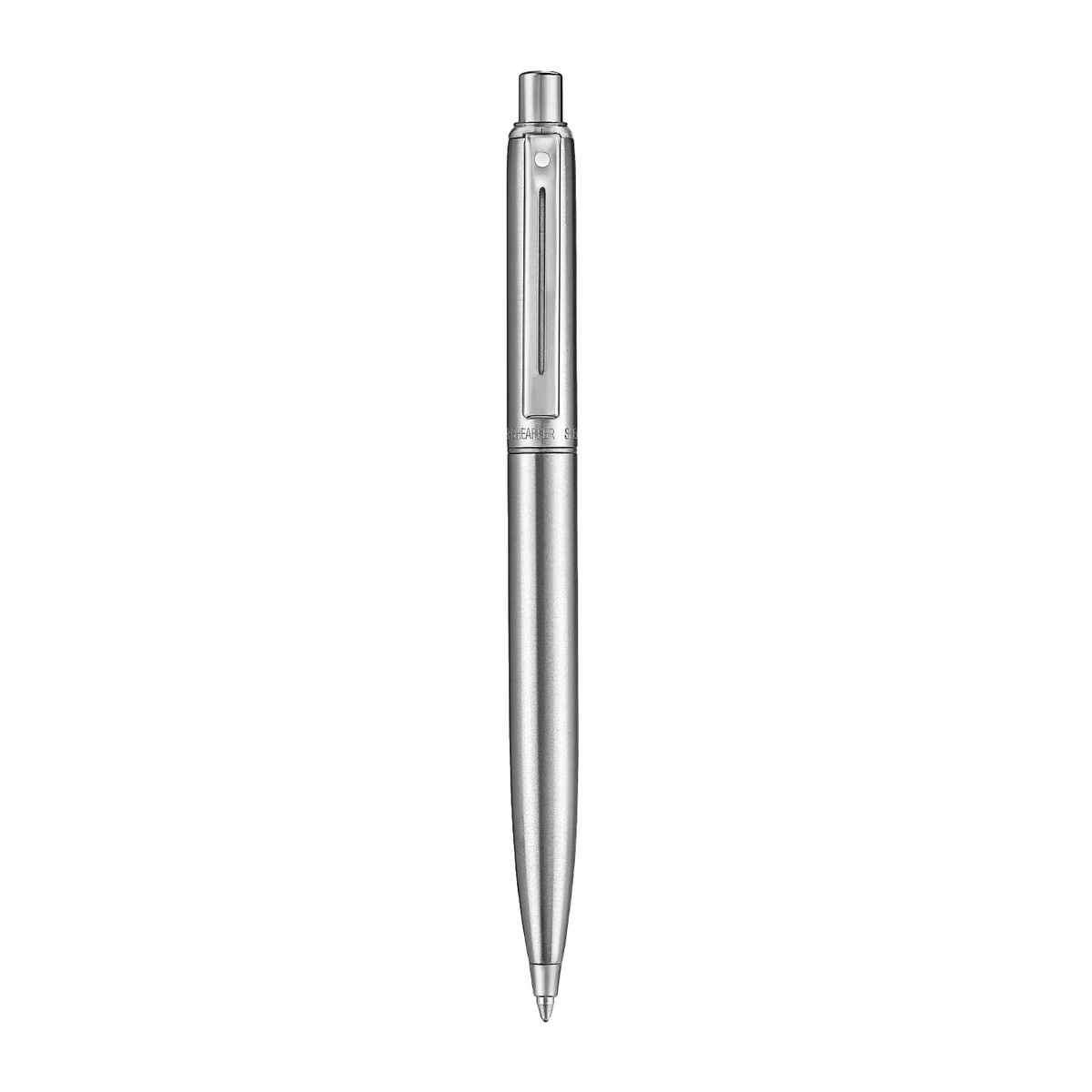 Custom Sheaffer Sentinel Metal 330 Brushed Chrome Ballpoint Pen with Chrome Trims