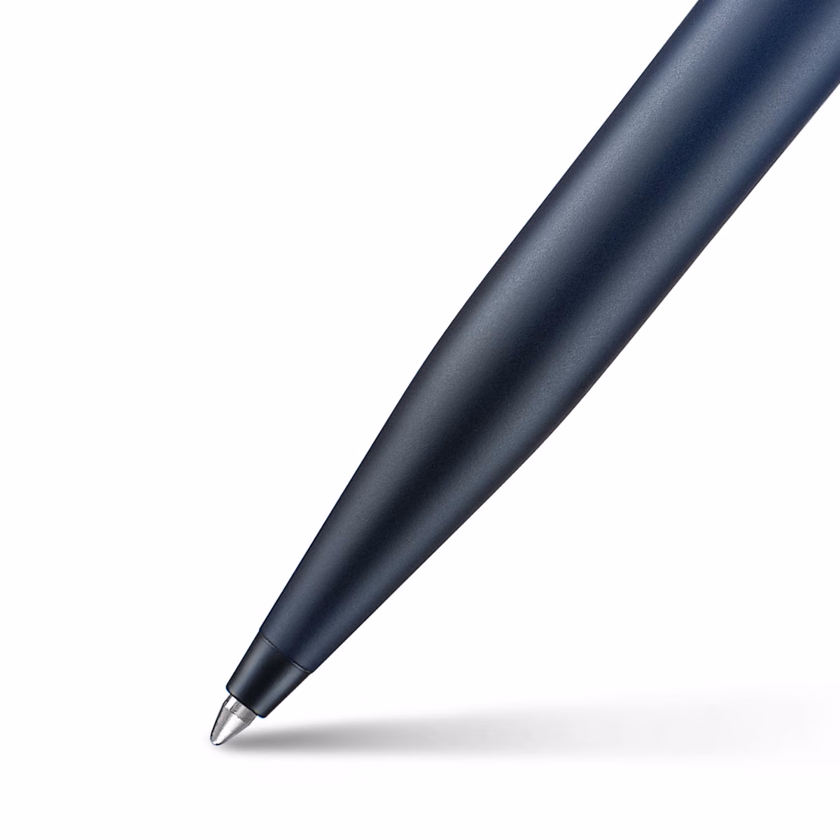 Custom Sheaffer VFM 9429 Matte Blue Ballpoint Pen with Matte Black Trims
