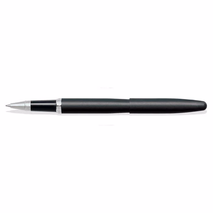 Custom Sheaffer VFM Matte Black Rollerball Pen With Chrome Trims