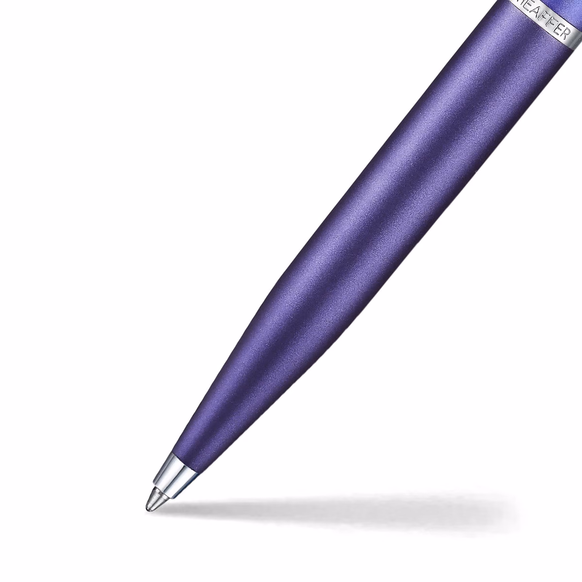 Custom Sheaffer VFM VFM Expressions Blue Purple Pearlised Gradient Chrome-Plated Trims Ballpoint