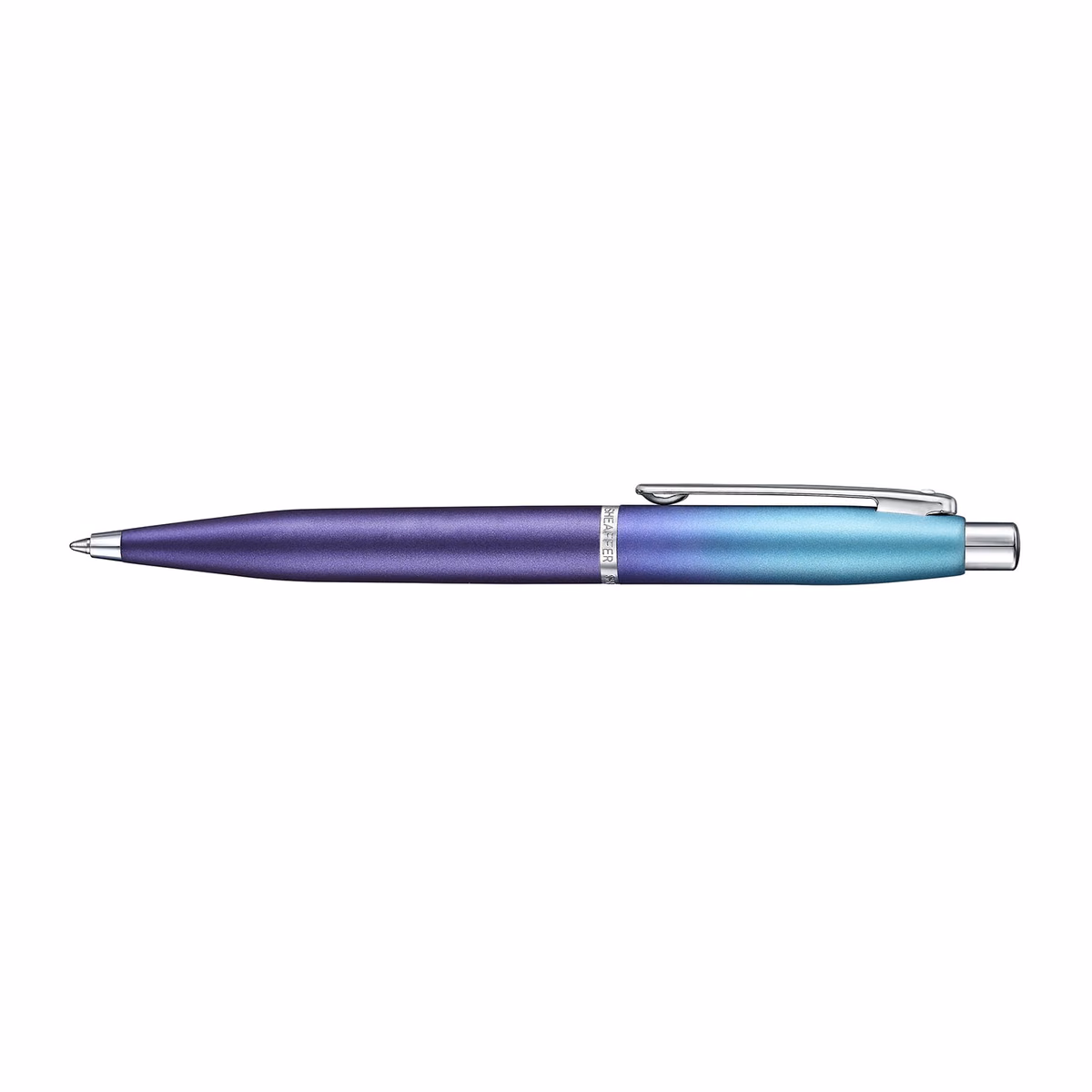 Custom Sheaffer VFM VFM Expressions Blue Purple Pearlised Gradient Chrome-Plated Trims Ballpoint