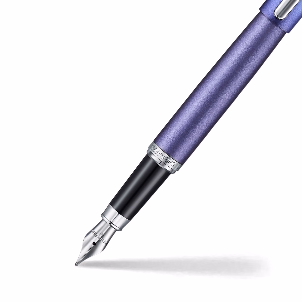 Custom Sheaffer VFM VFM Expressions Blue Purple Pearlised Gradient Chrome-Plated Trims Fountain Pen