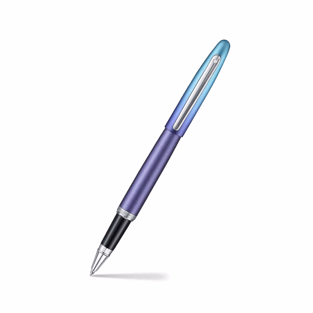 Custom Sheaffer VFM VFM Expressions Blue Purple Pearlised Gradient Chrome-Plated Trims Rollerball