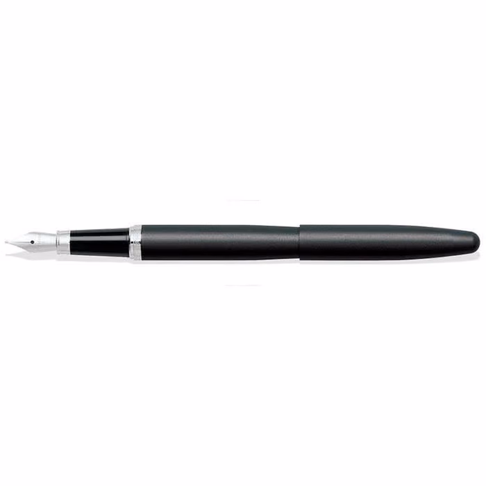 Custom Sheaffer VFM Matte Black with Chrome trims Fountain Pen - Medium