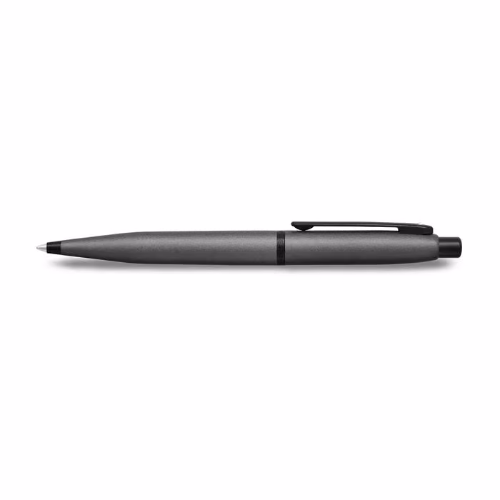 Custom Sheaffer VFM 9424 Matte Gray Ballpoint Pen With Matte Black Trim