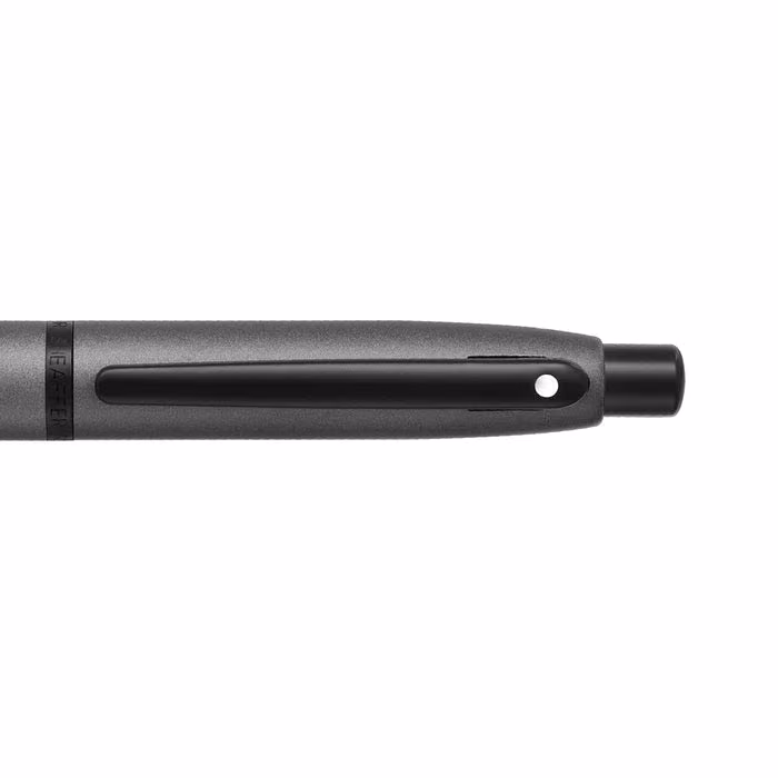 Custom Sheaffer VFM 9424 Matte Gray Ballpoint Pen With Matte Black Trim
