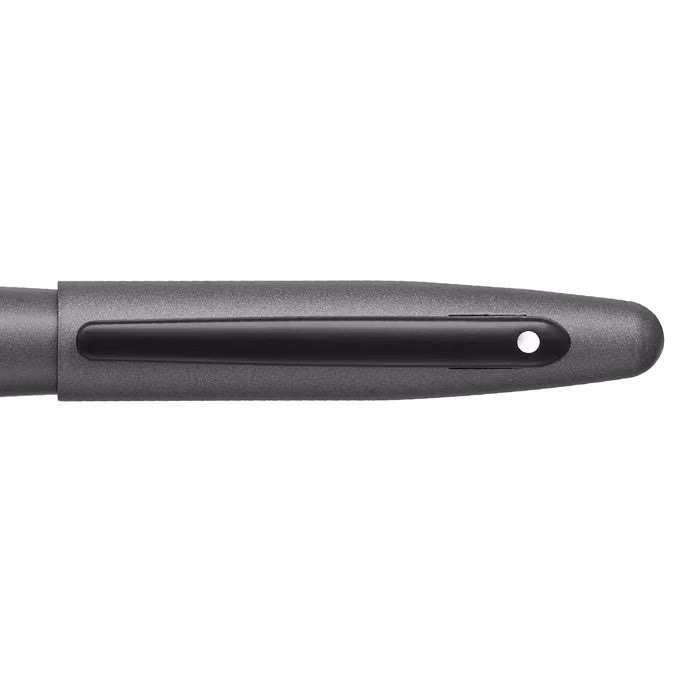 Custom Sheaffer VFM 9424 Matte Gray Fountain Pen With Matte Black Trim - Medium
