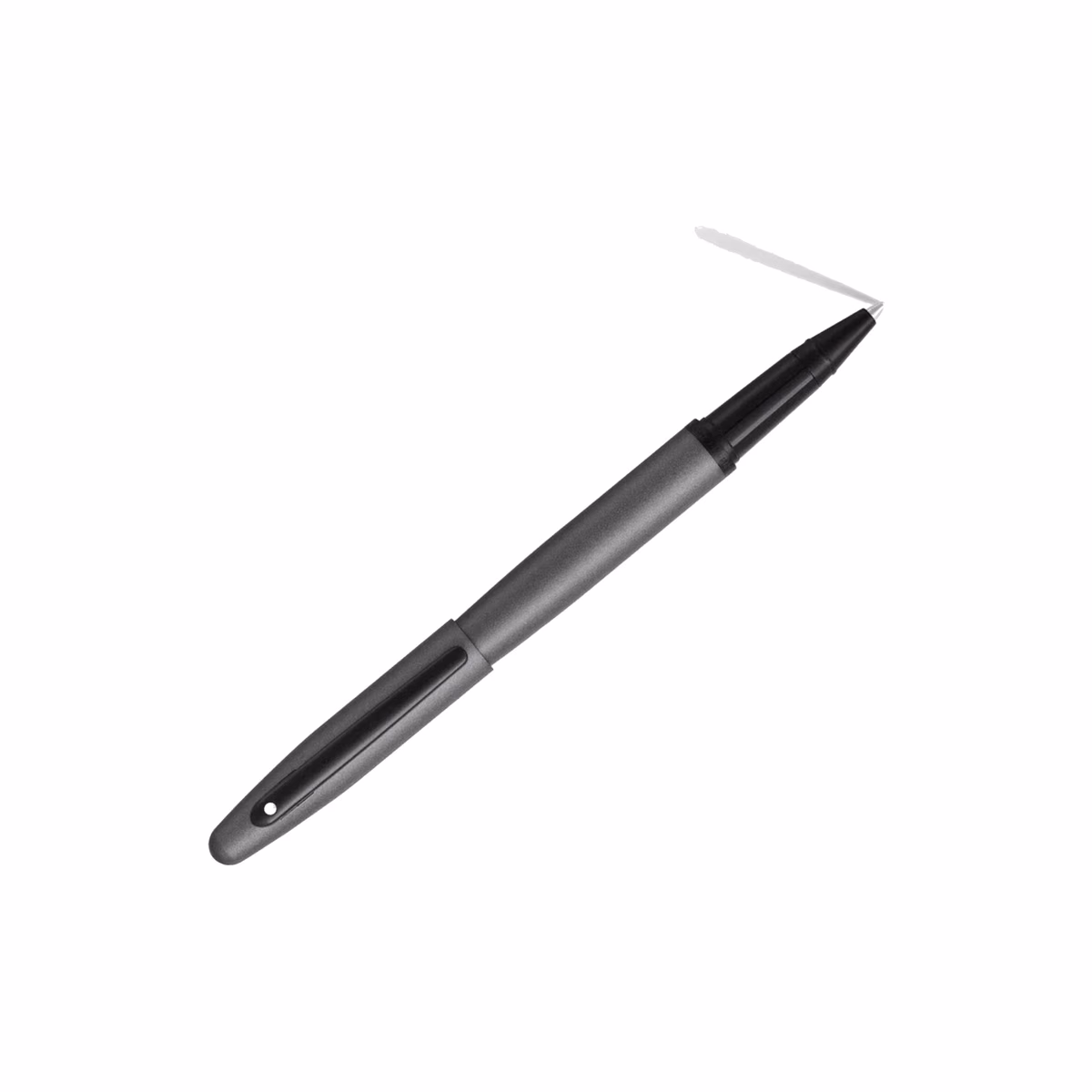 Custom Sheaffer VFM 9424 Matte Gray Rollerball Pen With Matte Black Trim