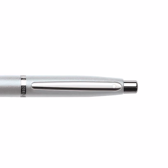 Custom Sheaffer VFM Strobe Silver Ballpoint Pen