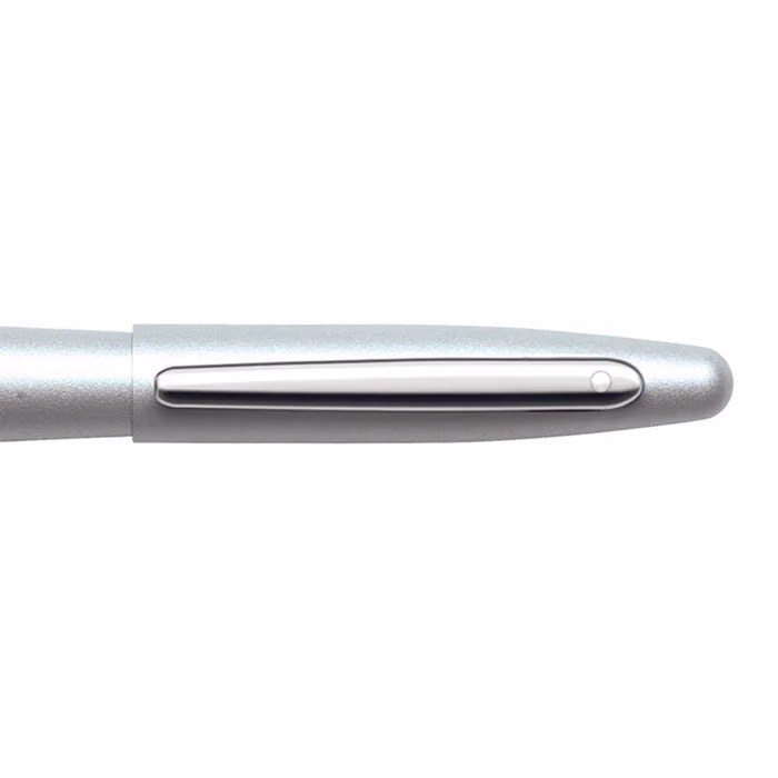 Custom Sheaffer VFM Strobe Silver Fountain Pen