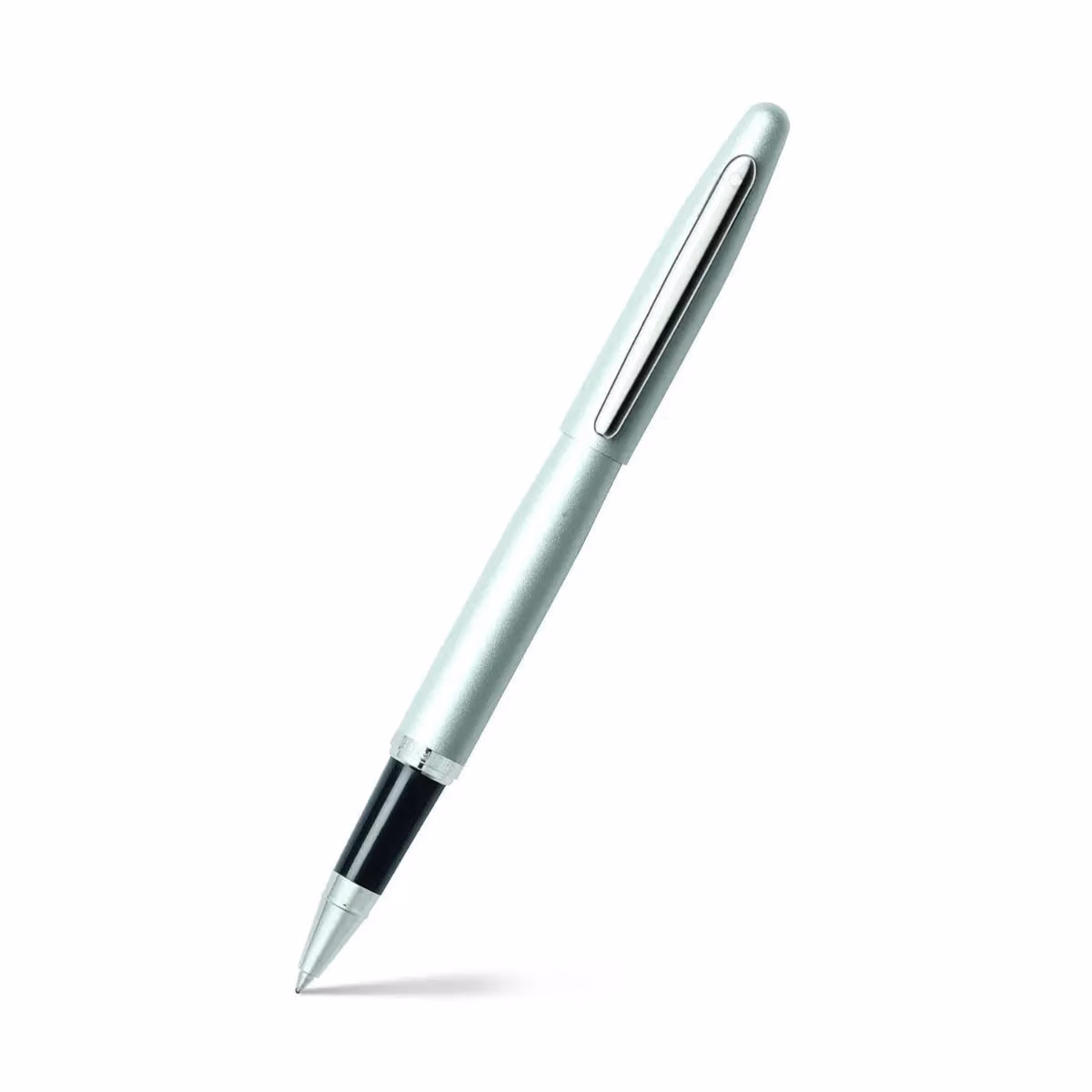 Custom Sheaffer VFM Strobe Silver Rollerball Pen