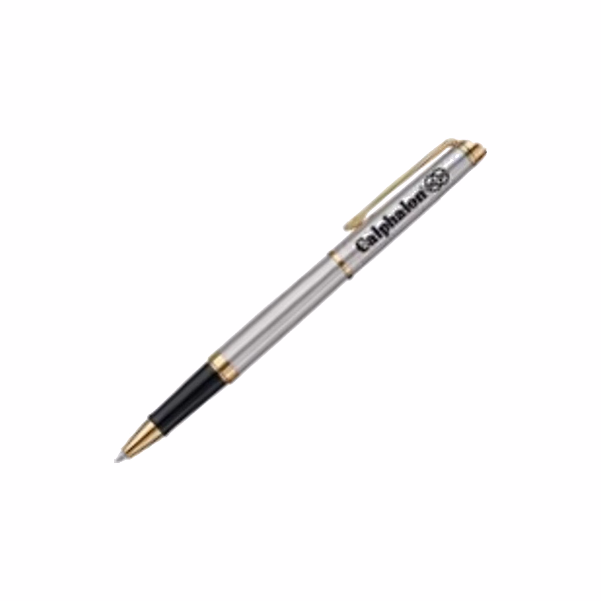Custom Waterman Hemisphere Rollerball - Stainless Steel - Gold Trim