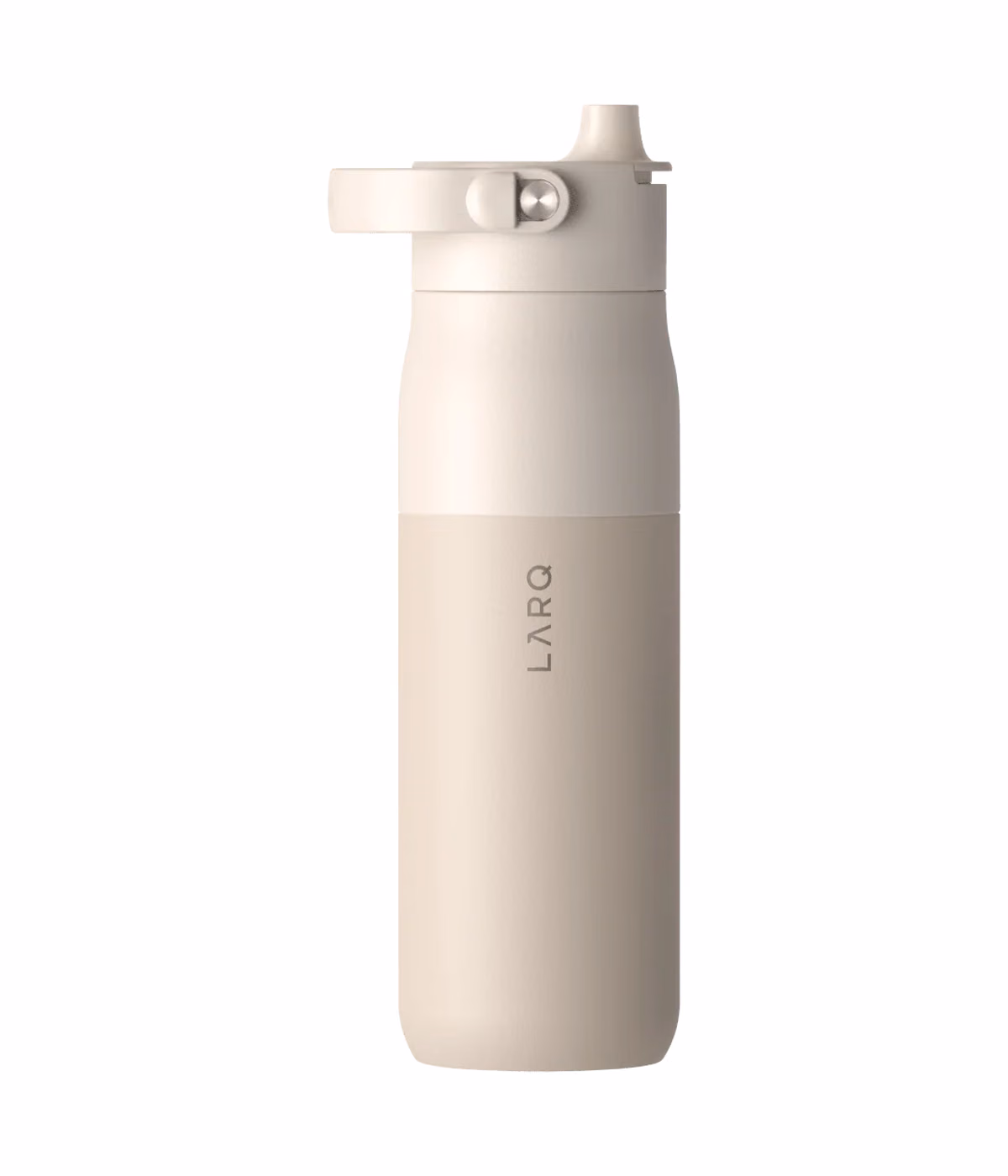 Custom LARQ Bottle Swig Top, Mojave Dune, front view