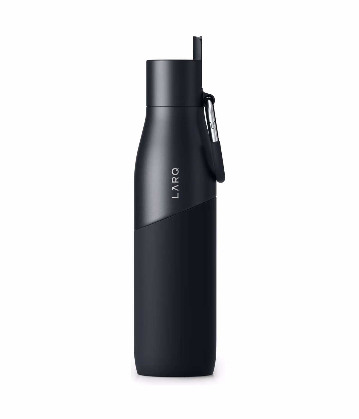 Custom LARQ Bottle Movement Filtered Flip Top, Black / Onyx