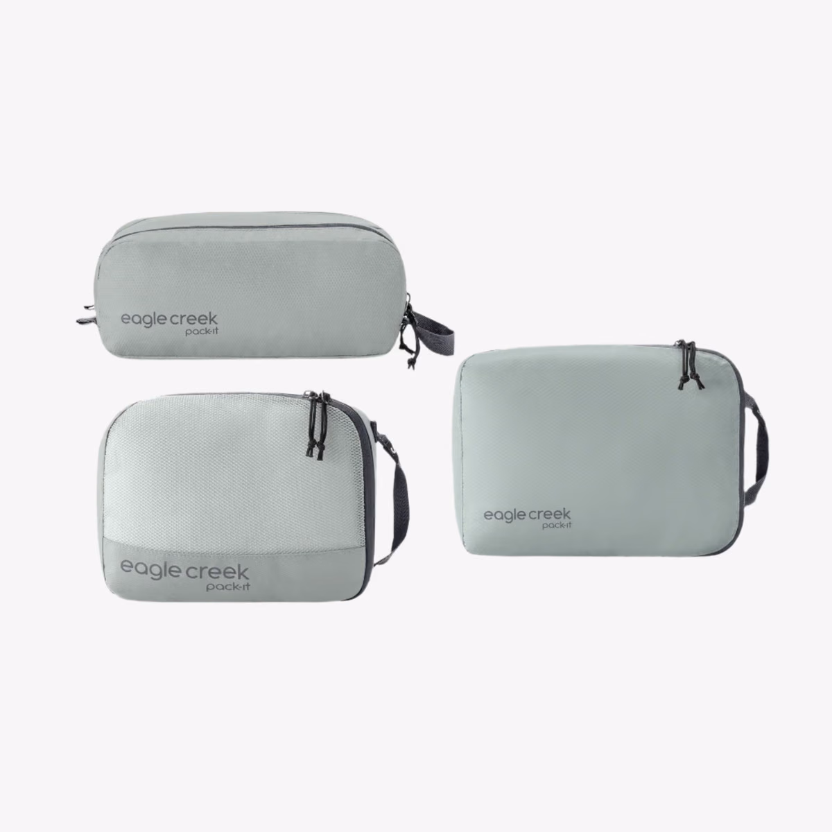 Custom Storm Grey - Eagle Creek Pack-It® Overnight Packing Cube Set