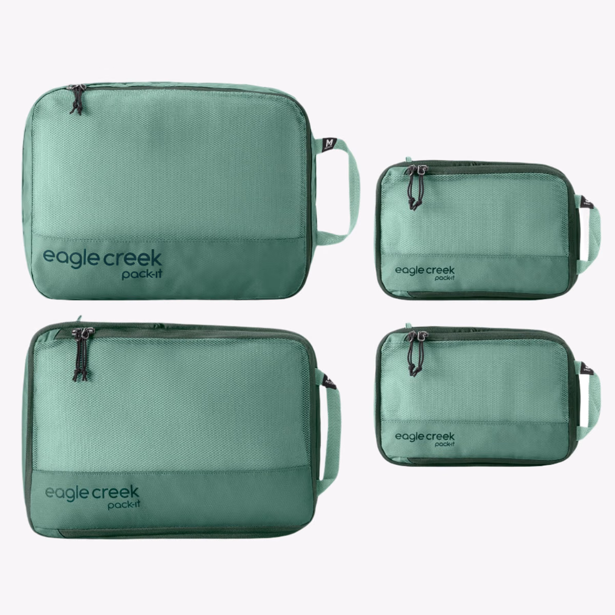 Custom Willow Green - Eagle Creek Pack-It® Reveal Carry-On Packing Cube Set