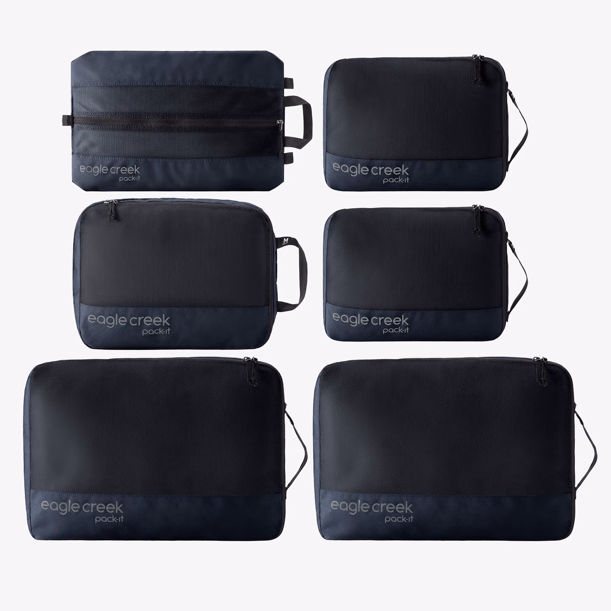 Custom Navy - Eagle Creek Pack-It® Reveal Extended Stay Packing Cube Set
