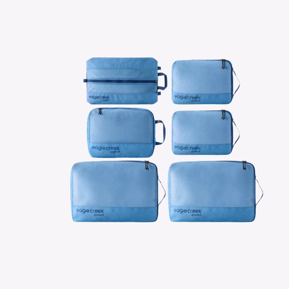 Custom Blue Dawn - Eagle Creek Pack-It® Reveal Extended Stay Packing Cube Set