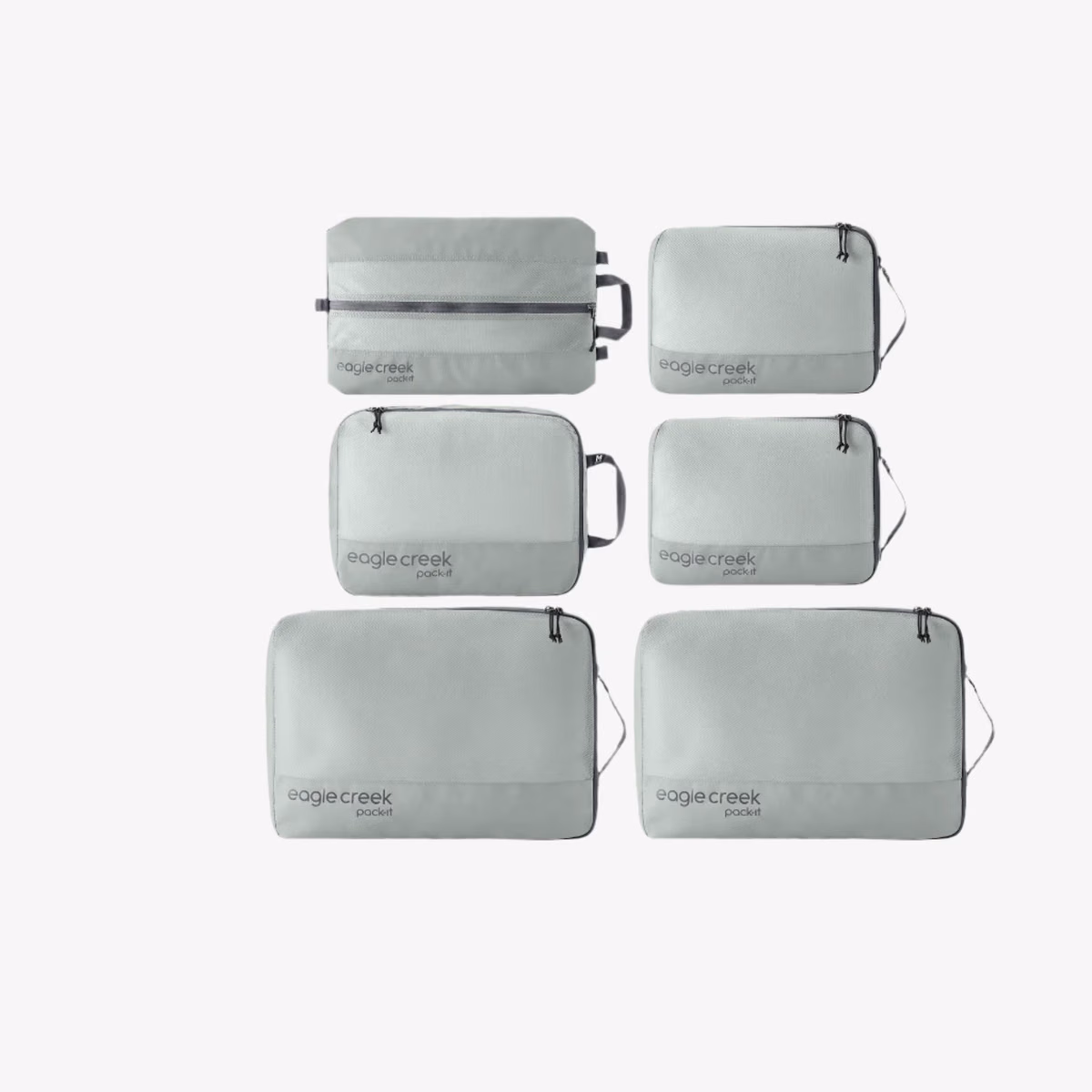 Custom Storm Grey - Eagle Creek Pack-It® Reveal Extended Stay Packing Cube Set