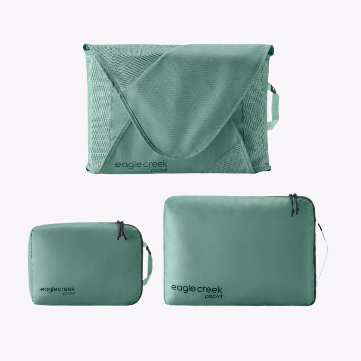 Custom Willow Green - Eagle Creek Pack-It® Starter Packing Cube Set