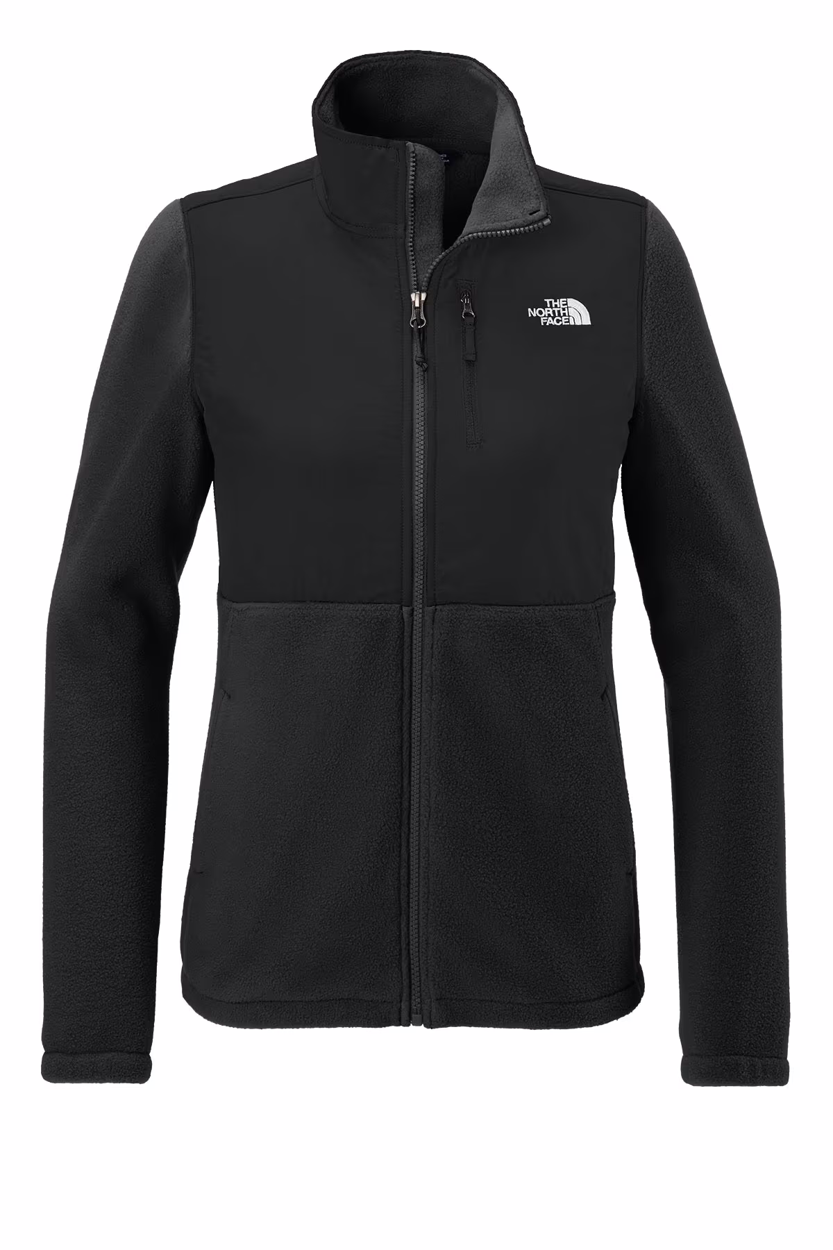 Custom The North Face Women’s Highest Peak Full-Zip Fleece Jacket NF0A8BUR - TNF Black