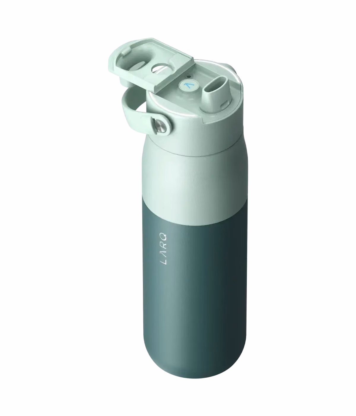 Custom LARQ Bottle PureVis 2 - Eucalyptus Green - Detail