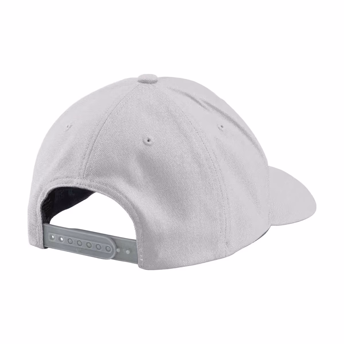 Custom TravisMathew FOMO Solid Cap, Light Heather Grey, front view