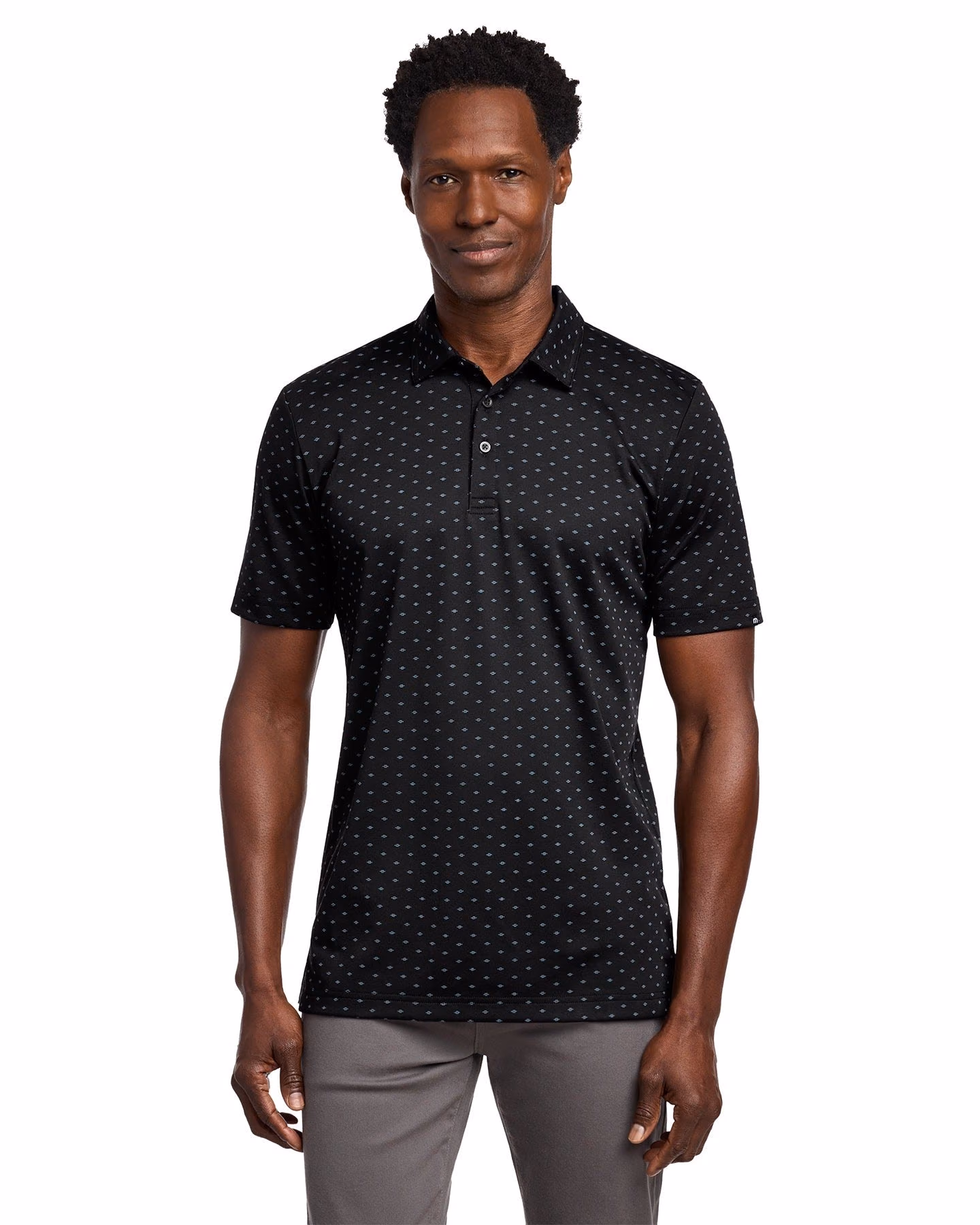 Custom TravisMathew Oceanside Geo Polo