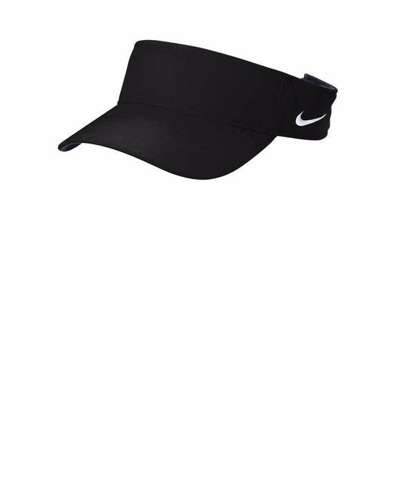 Custom Nike Dri-FIT Team Performance Visor - Black