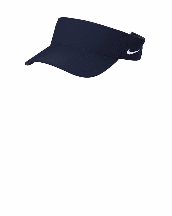 Custom Nike Dri-FIT Team Performance Visor - College Navy