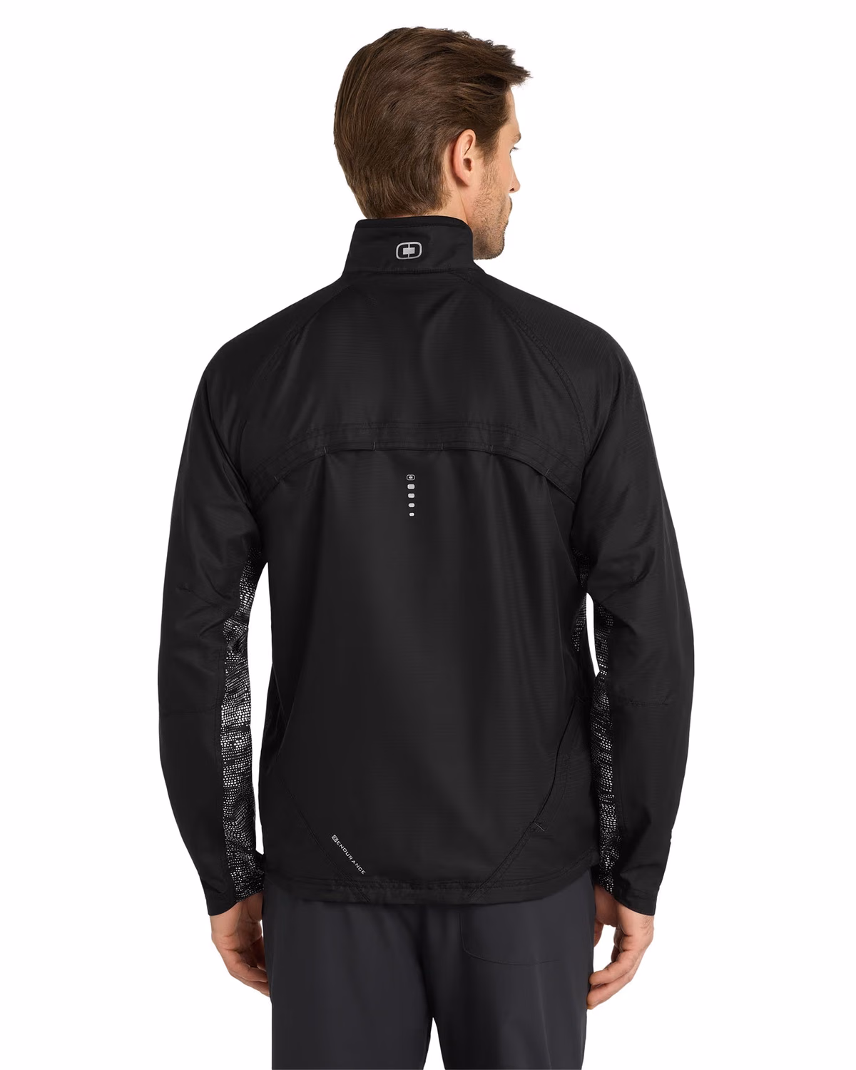 Custom Blacktop/ Black/ Reflective - OGIO Trainer Jacket