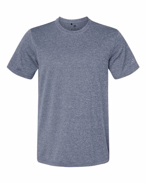 Custom Collegiate Navy Heather - Adidas Men's Sport T-Shirt