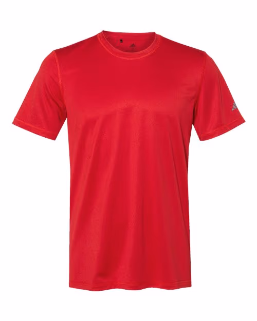 Custom Power Red - Adidas Men's Sport T-Shirt