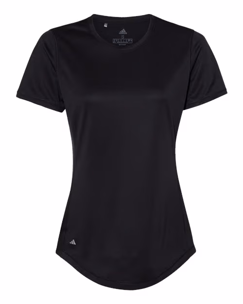 Custom Black - Adidas Women's Sport T-Shirt