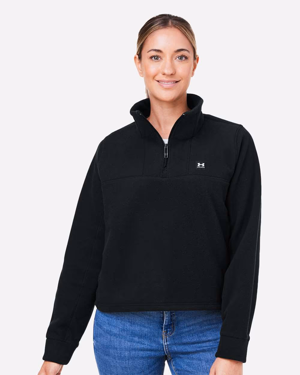 Custom Under Armour Women's Expanse Fleece Half-Zip Pullover