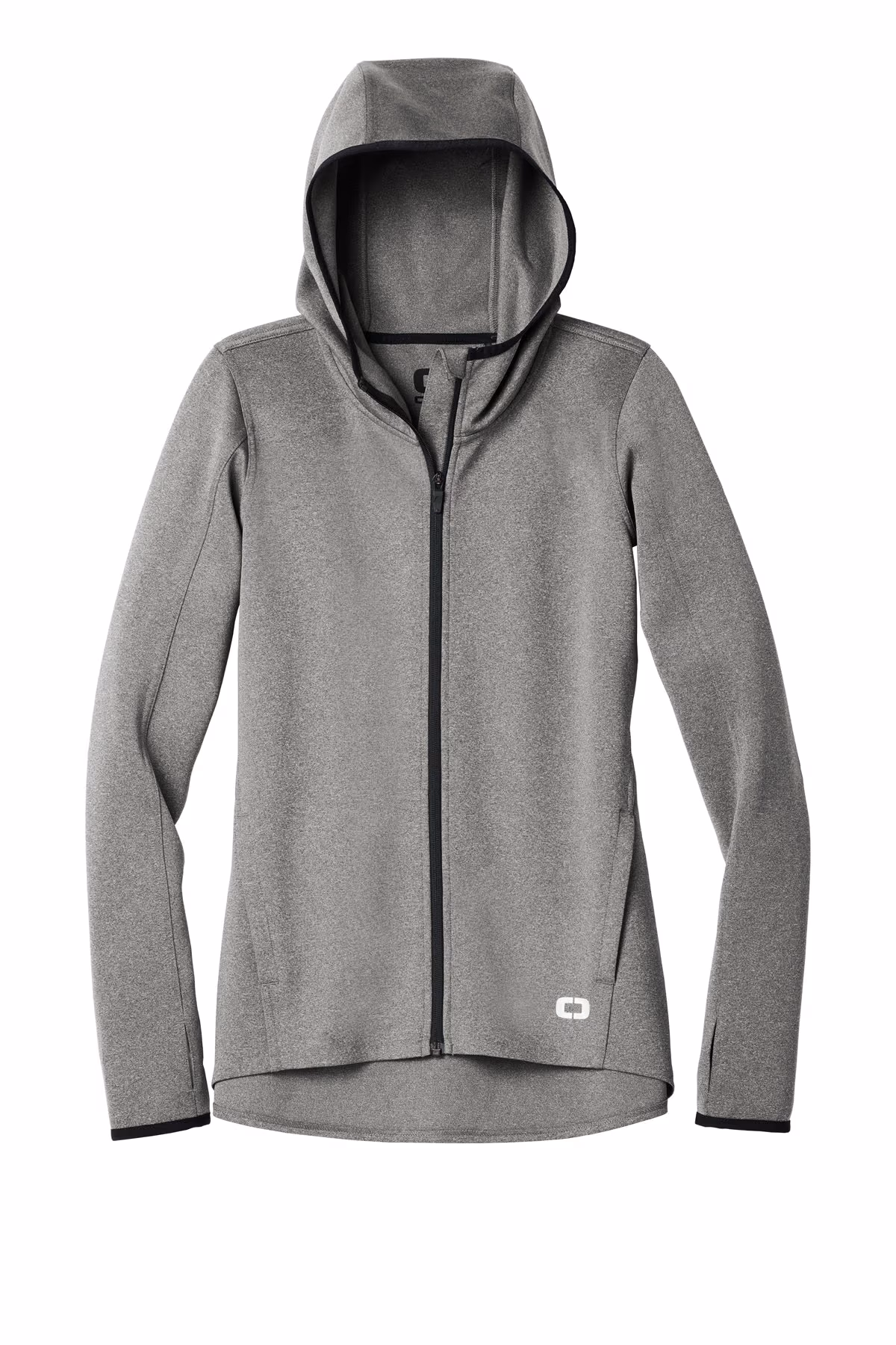 Custom Heather Grey - OGIO Women's Stealth Full-Zip Jacket