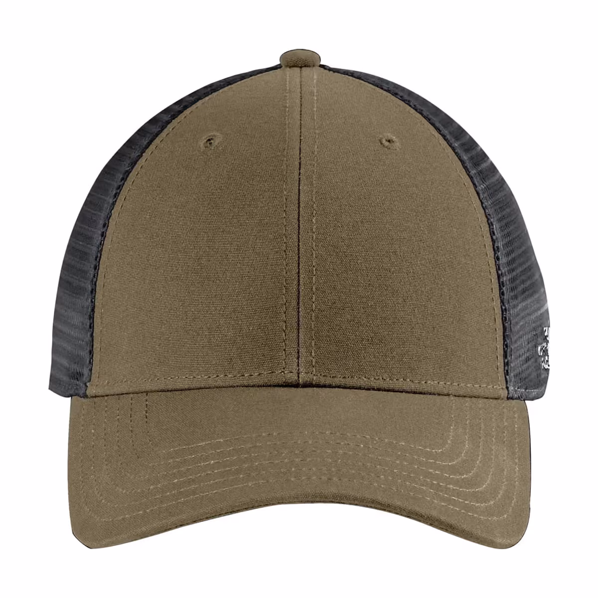 Custom Burnt Olive Green/ Asphalt Grey - The North Face Ultimate Trucker Cap