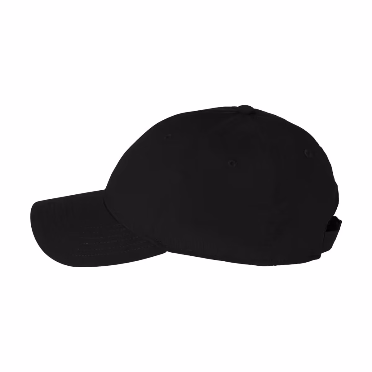 Custom Adidas Fundamental Alliance Cap - Black/ White
